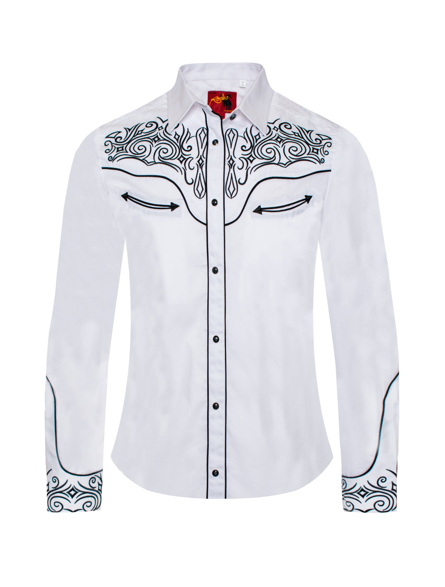 Women’s Western Embroidered Shirts-LS500-518