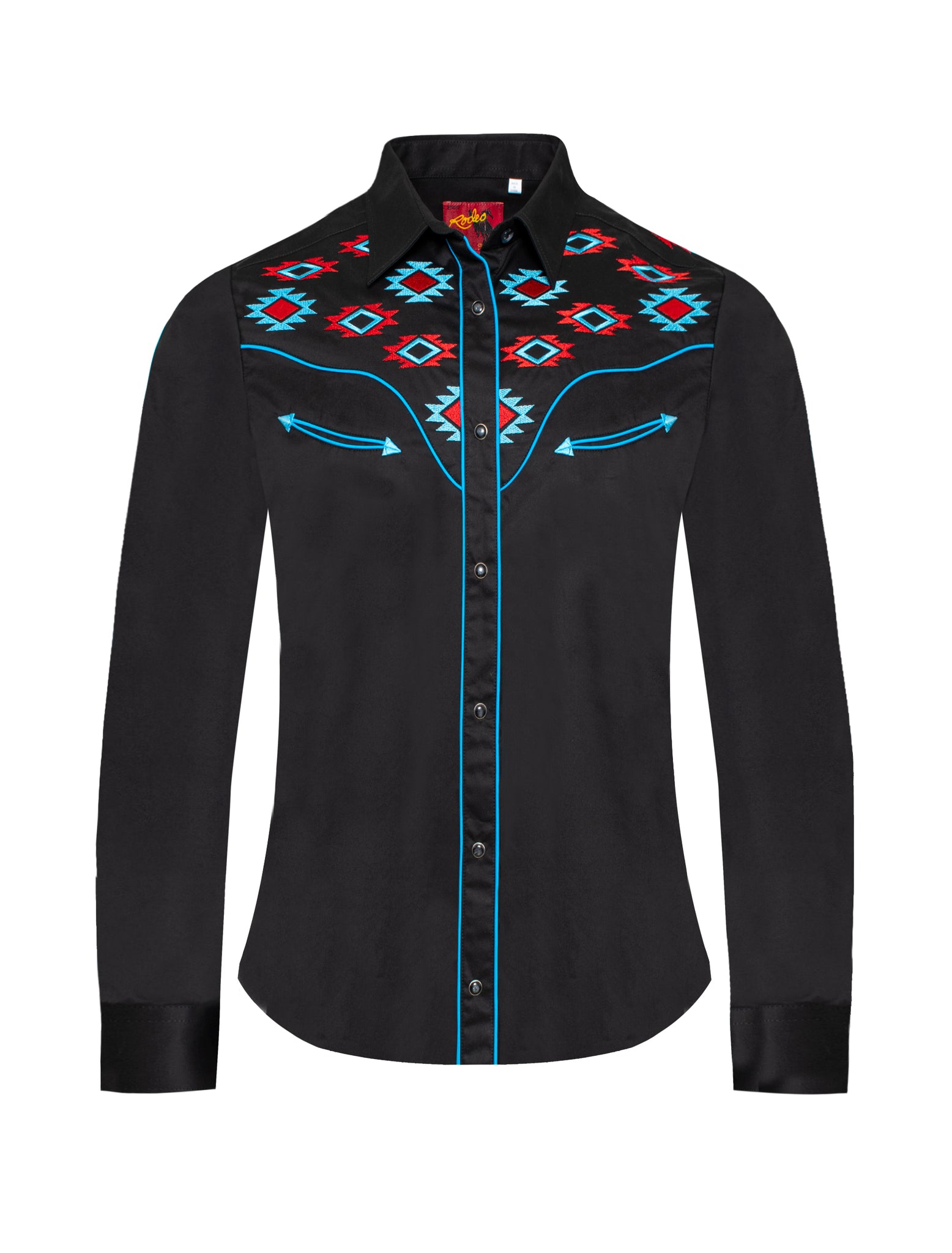 Women’s Western Embroidered Shirts-LS500-520