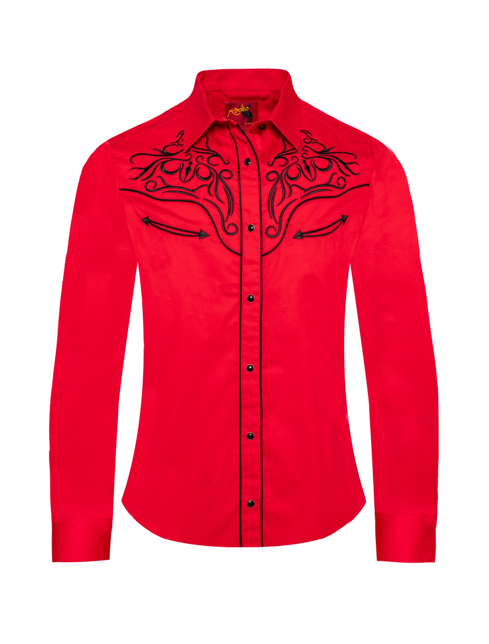 Women’s Western Embroidered Shirts-LS500-522
