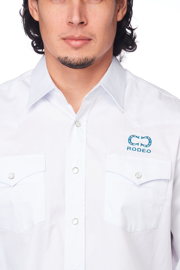 PS550-EMB-WHITE - Rodeo Clothing wholesale 