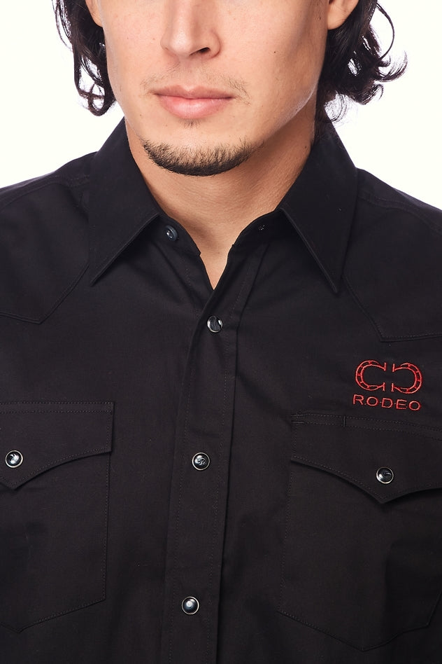 PS550-EMB-BLACK - Rodeo Clothing wholesale 