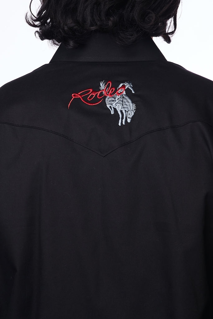 PS550-EMB-BLACK - Rodeo Clothing wholesale 
