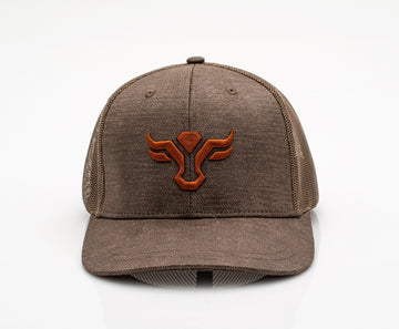 Men’s Cotton Twill Mesh Western Cap –TH101-1101-BROWN