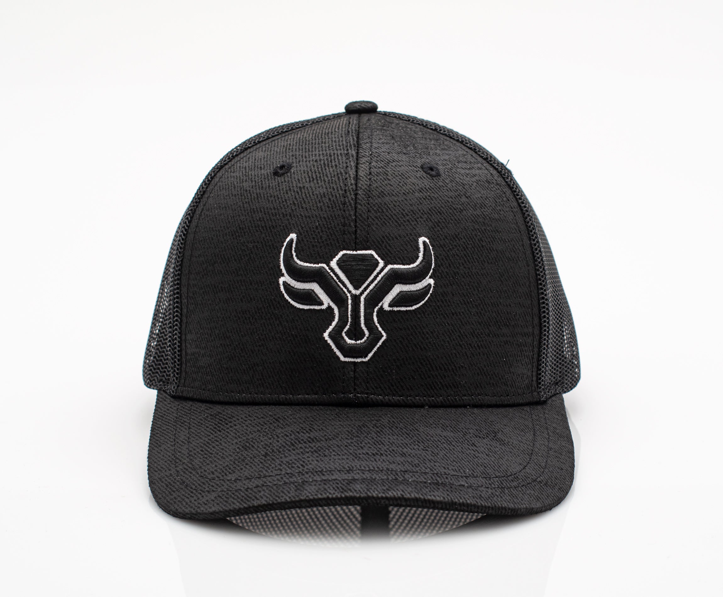 Men’s Cotton Twill Mesh Western Cap –TH101-1103-BLACK
