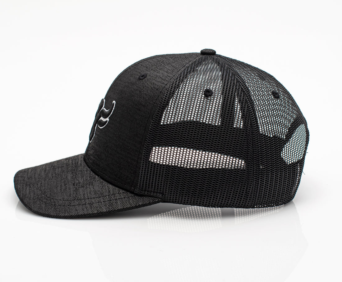 Men’s Cotton Twill Mesh Western Cap –TH101-1103-BLACK