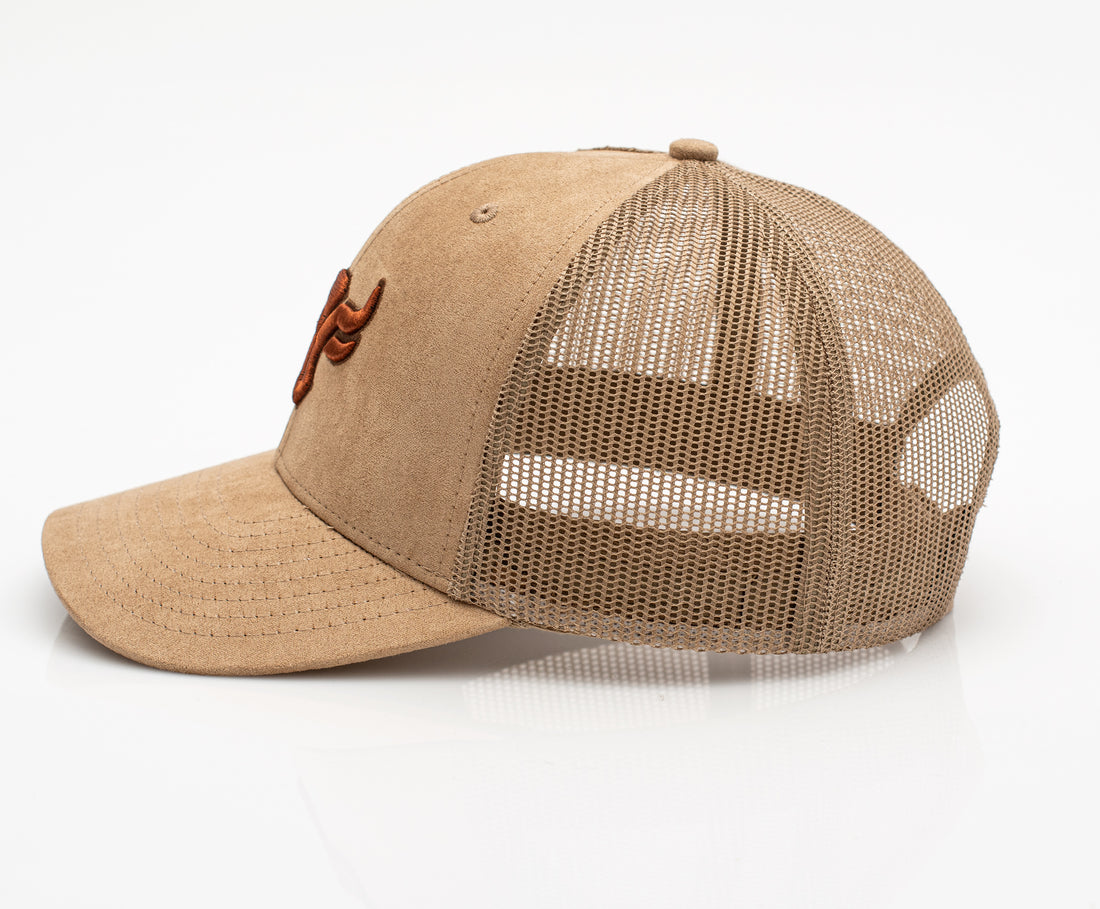 Men’s Cotton Twill Mesh Western Cap –TH101-1104-KHAKI
