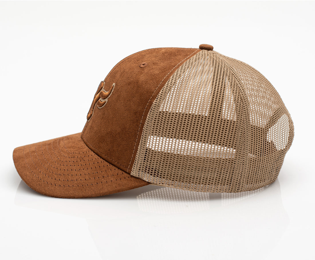 Men’s Cotton Twill Mesh Western Cap –TH101-1109-BROWN