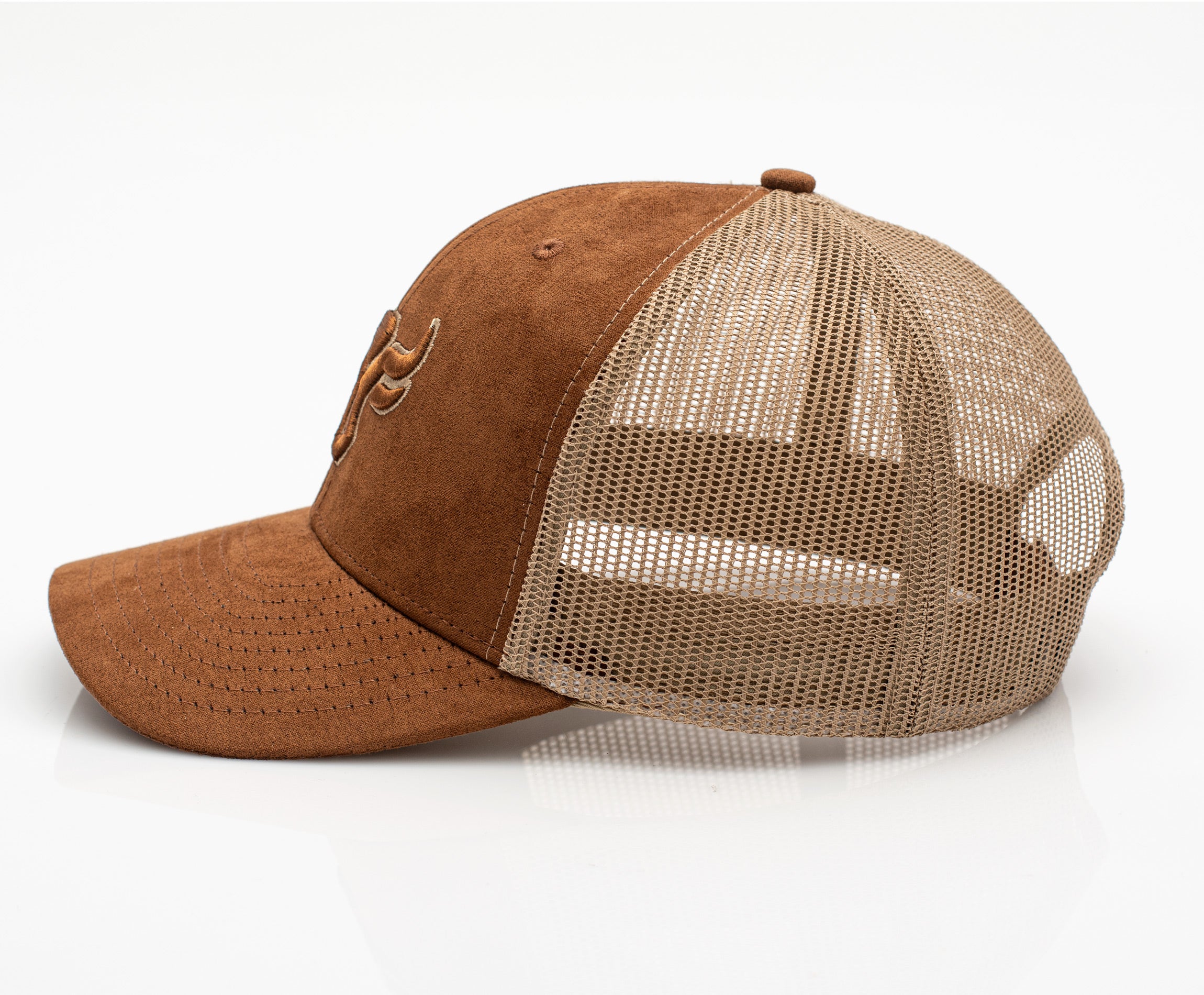 Men’s Cotton Twill Mesh Western Cap –TH101-1109-BROWN
