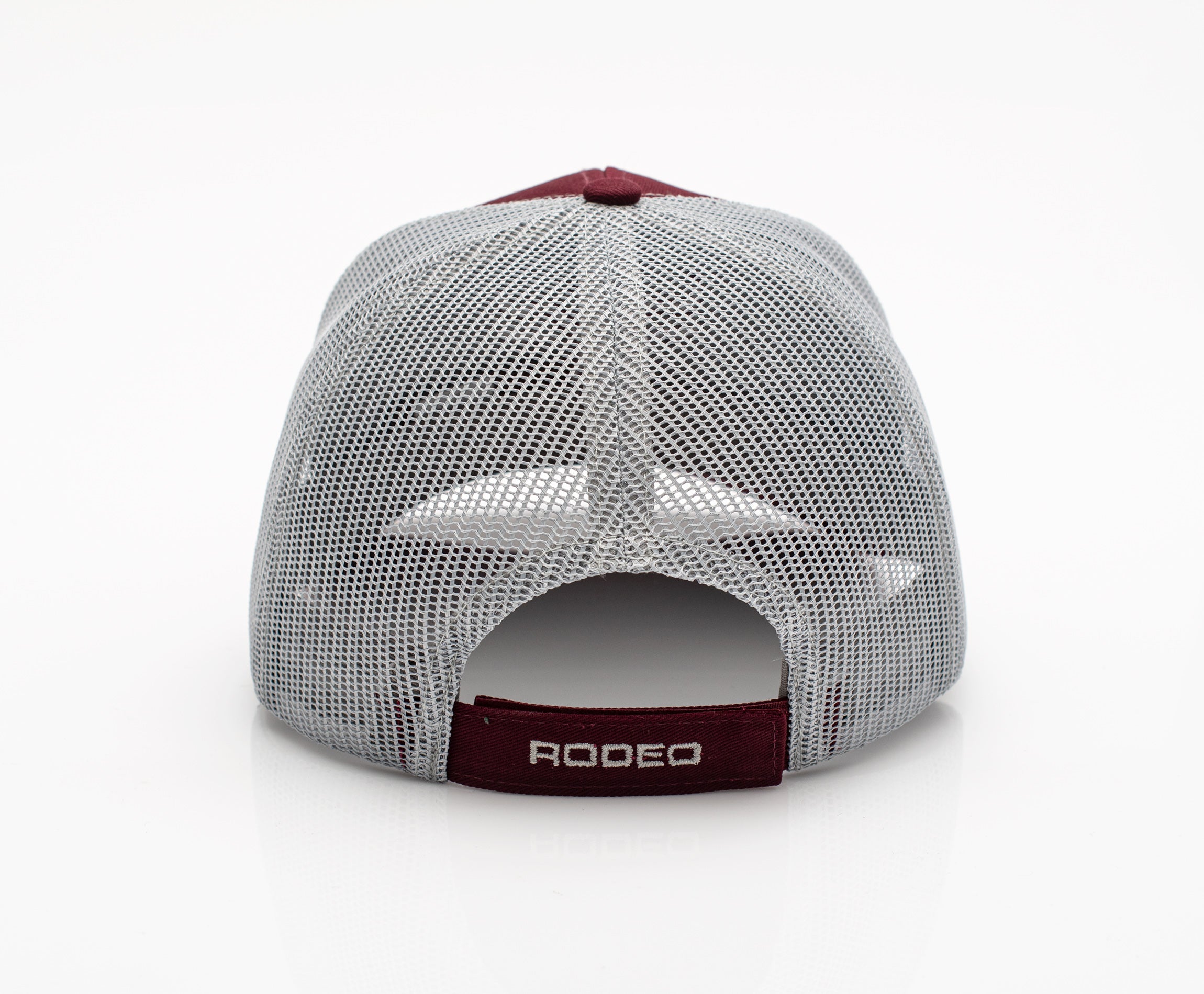 Men’s Cotton Twill Mesh Western Cap –TH101-1110-RED-GREY