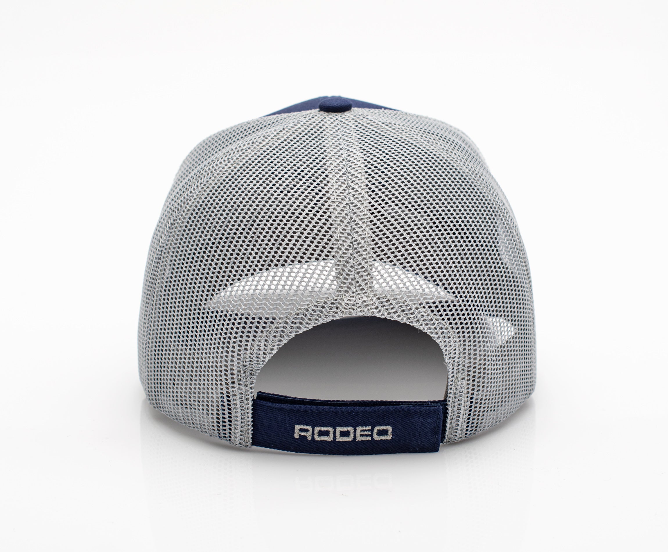 Men’s Cotton Twill Mesh Western Cap –TH101-1111-BLUE-GREY