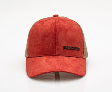 Men’s Cotton Twill Mesh Western Cap –TH101-1112-RED