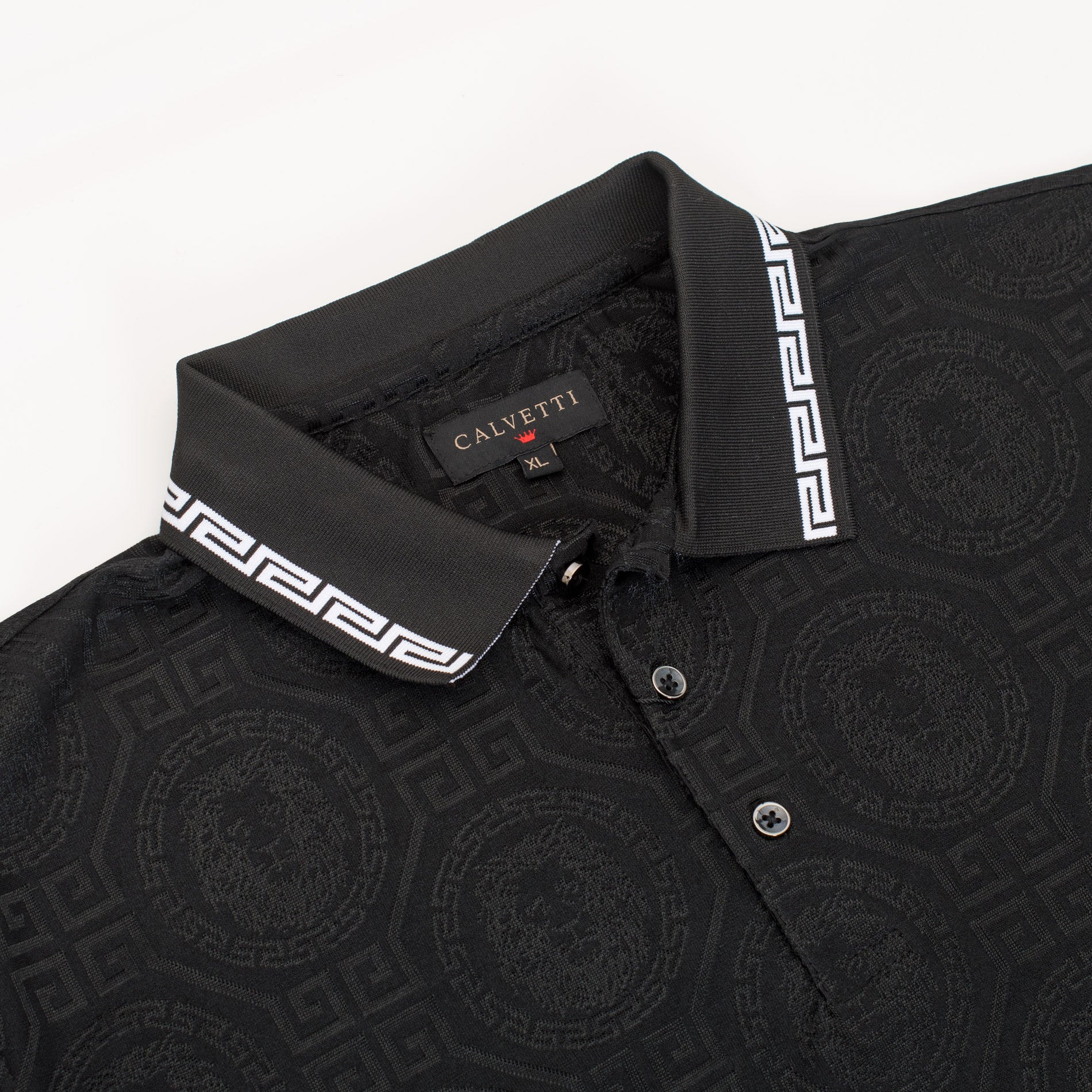 MEN'S COTTON/POLY FANCY POLO SHIRTS-CS200-209 - Rodeo Clothing wholesale 