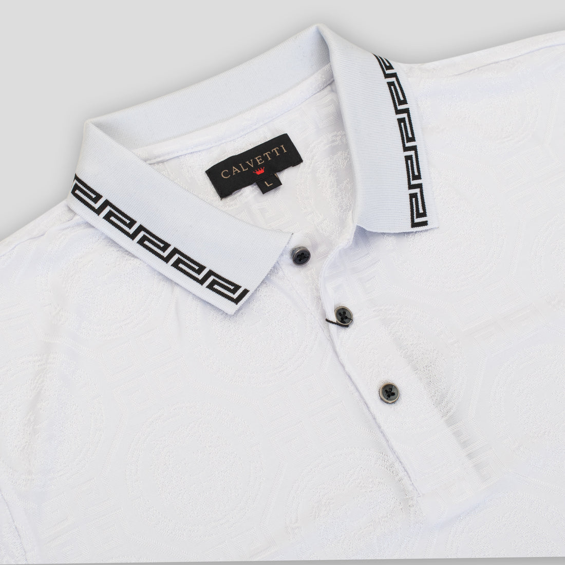MEN'S COTTON/POLY FANCY POLO SHIRTS-CS200-211 - Rodeo Clothing wholesale 
