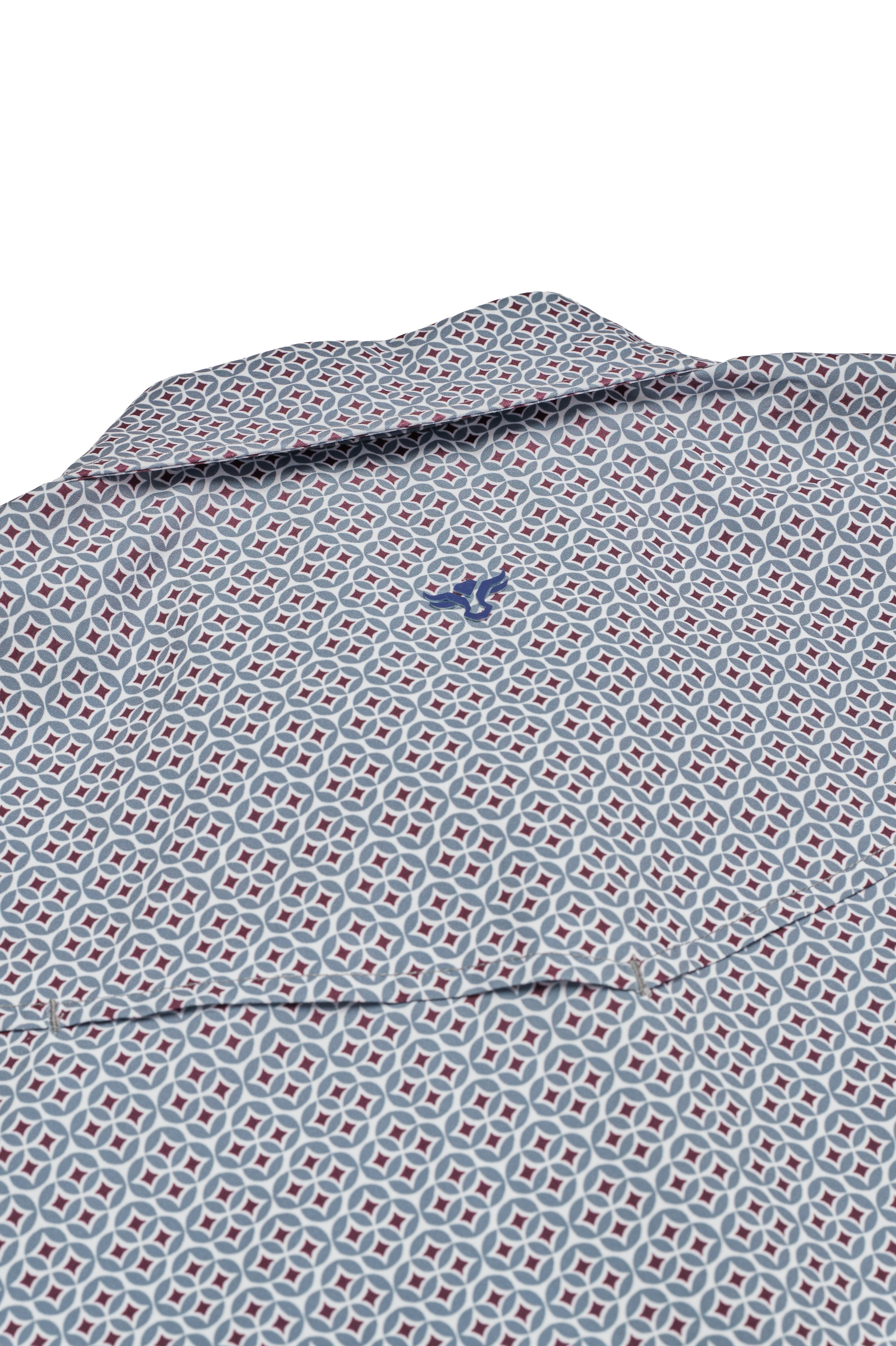 Men’s UPF 50+ Sun Protection Short Sleeve Western Shirt-RT101S-1138
