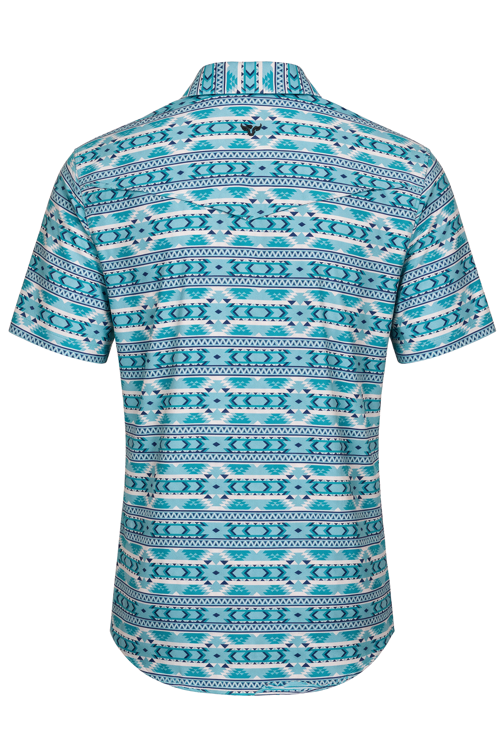 Men’s UPF 50+ Sun Protection Short Sleeve Western Shirt-RT101S-1125