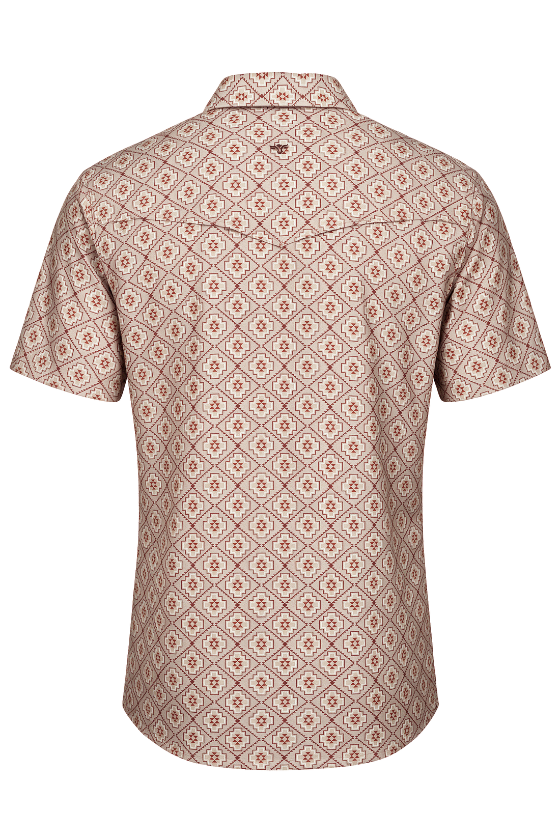 Men’s UPF 50+ Sun Protection Short Sleeve Western Shirt-RT101S-1175