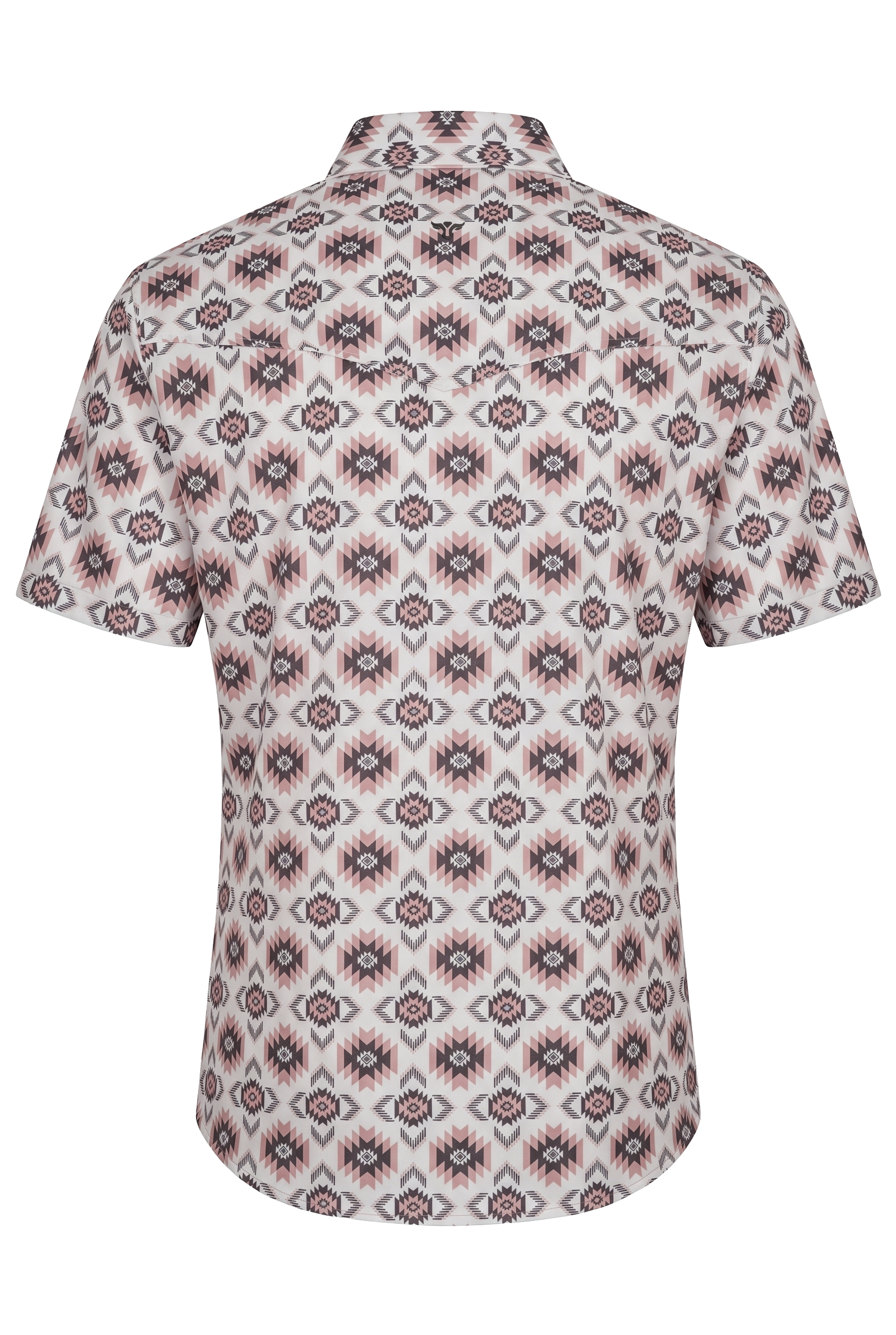 Men’s UPF 50+ Sun Protection Short Sleeve Western Shirt-RT101S-1176
