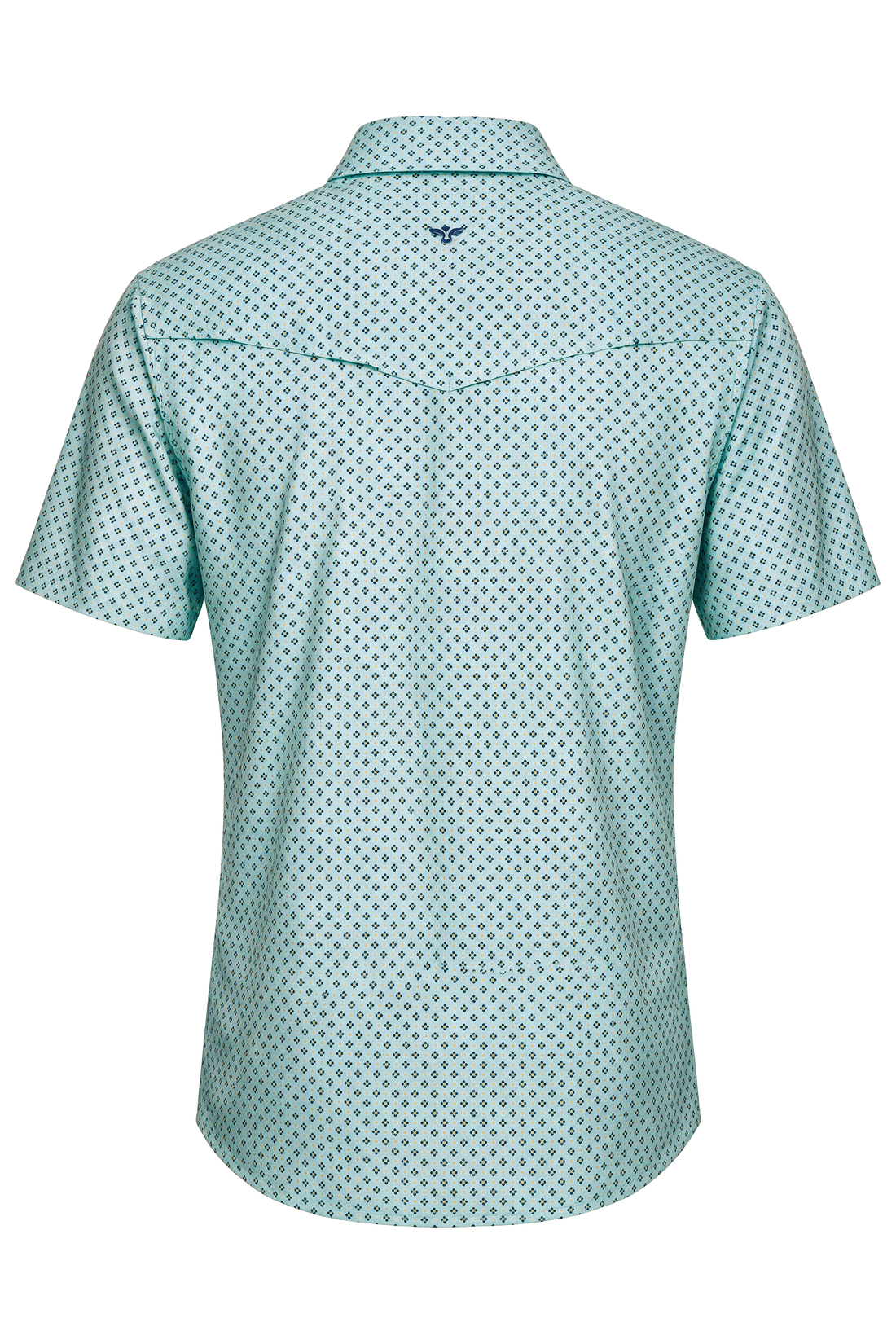 Men’s UPF 50+ Sun Protection Short Sleeve Western Shirt-RT101S-1174