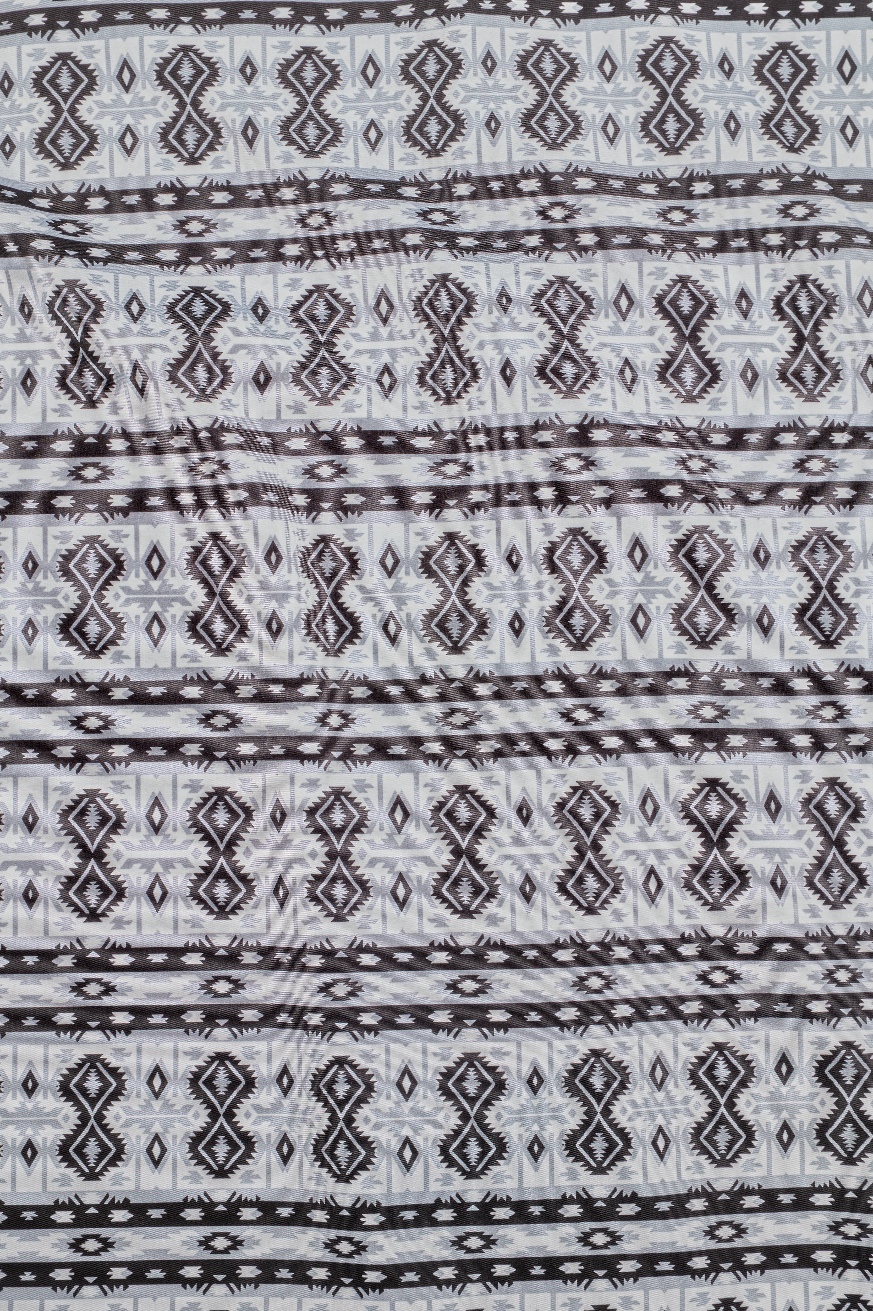 Men's Western Pearl Snap Aztec Print Shirt-MPS110L-1161