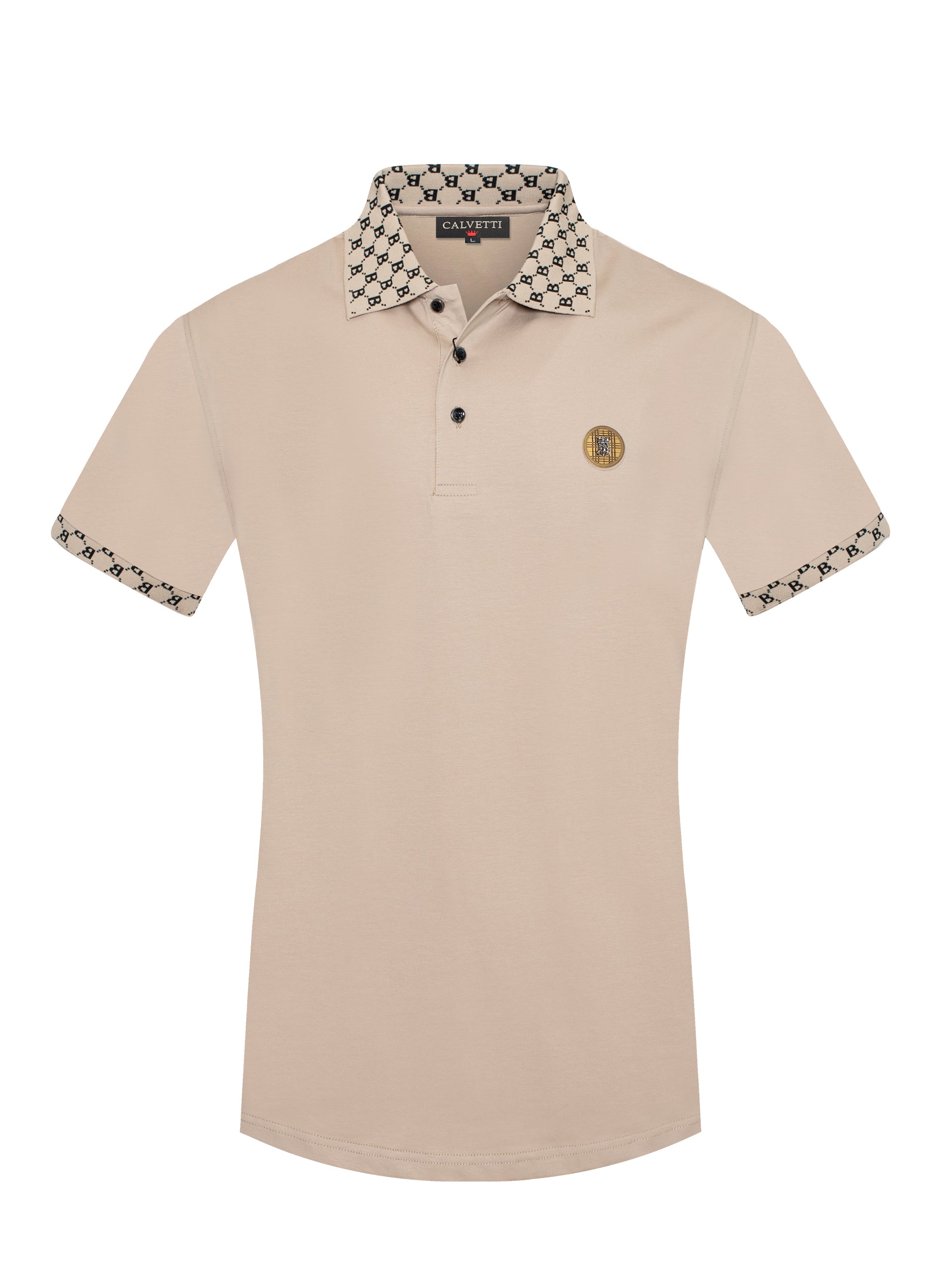MEN'S COTTON/POLY FANCY POLO SHIRTS-CS200-203 - Rodeo Clothing wholesale 