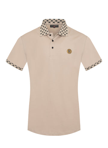 MEN'S COTTON/POLY FANCY POLO SHIRTS-CS200-203 - Rodeo Clothing wholesale 