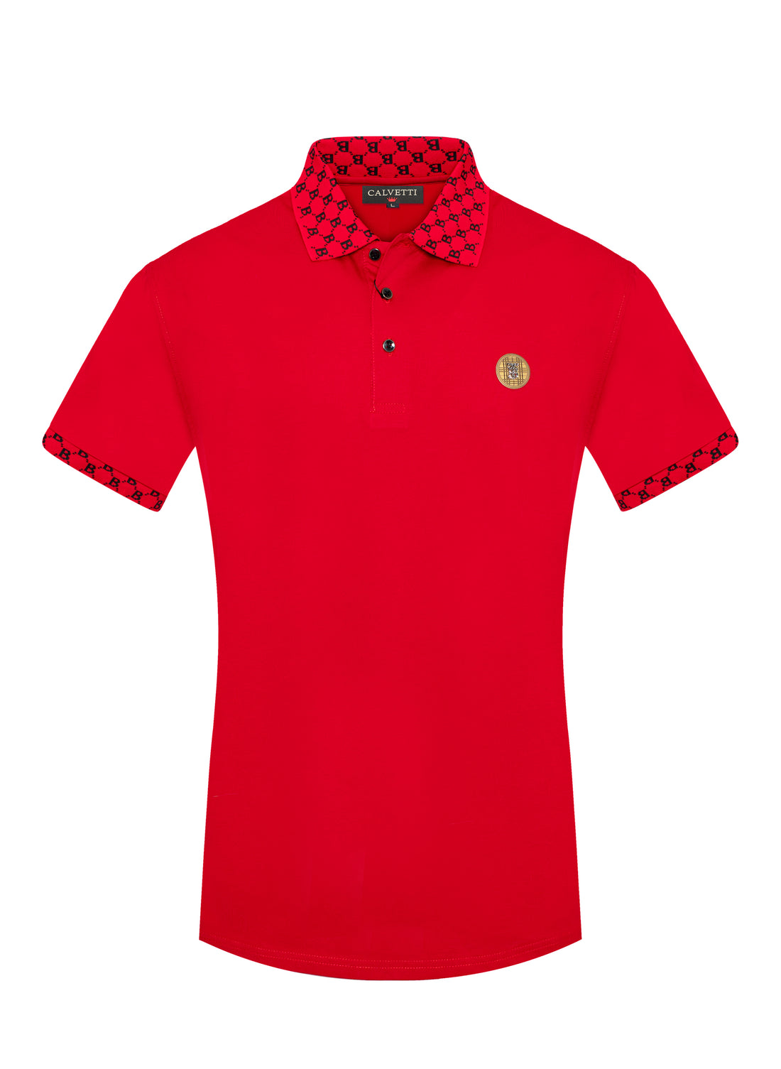 MEN'S COTTON/POLY FANCY POLO SHIRTS-CS200-204 - Rodeo Clothing wholesale 