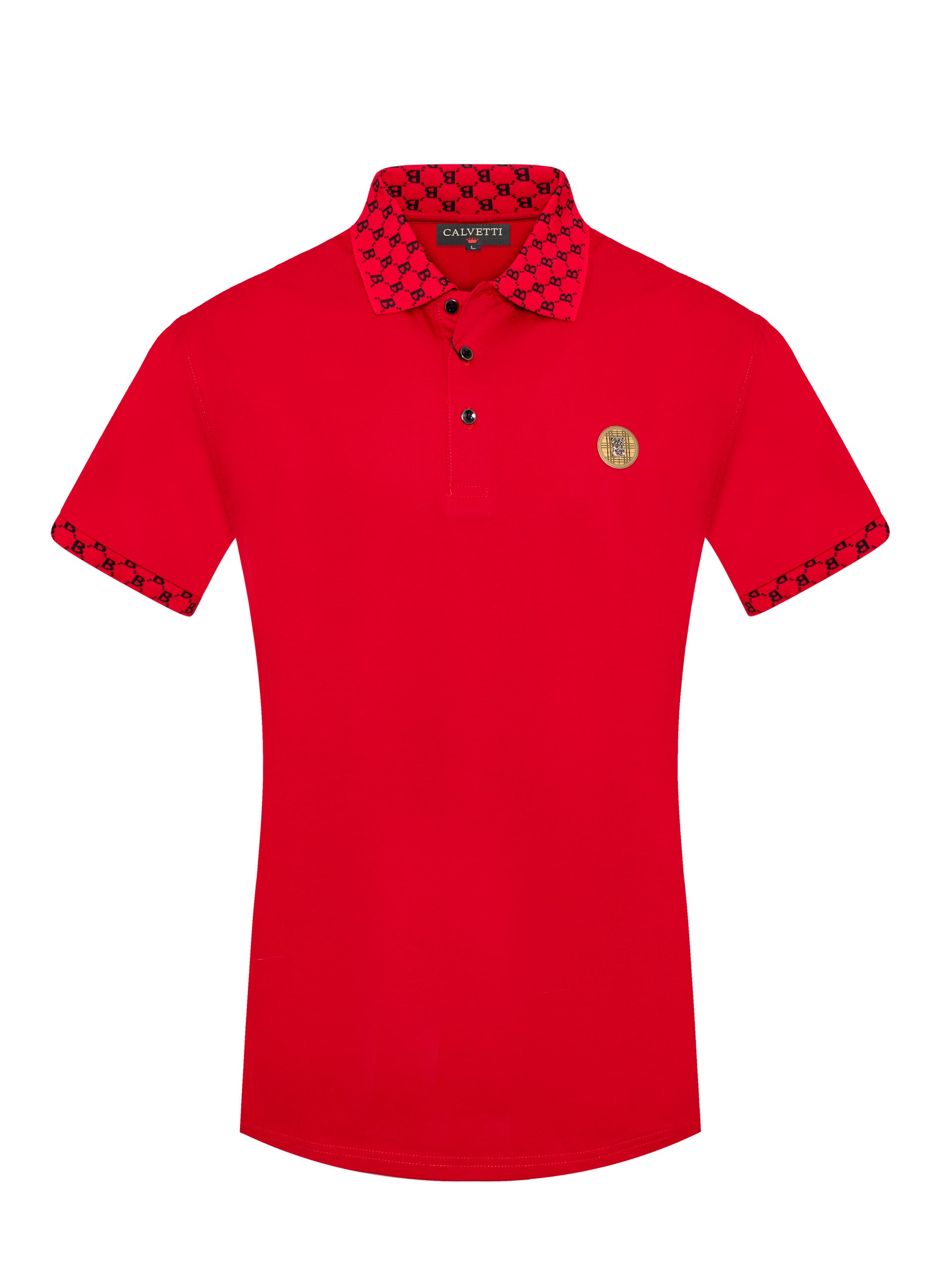 MEN'S COTTON/POLY FANCY POLO SHIRTS-CS200-204 - Rodeo Clothing wholesale 
