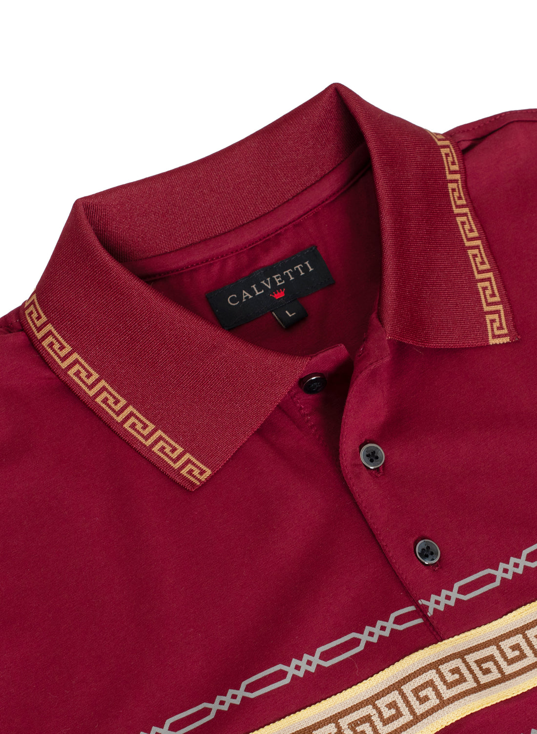 MEN'S COTTON/POLY FANCY POLO SHIRTS-CS200-205 - Rodeo Clothing wholesale 