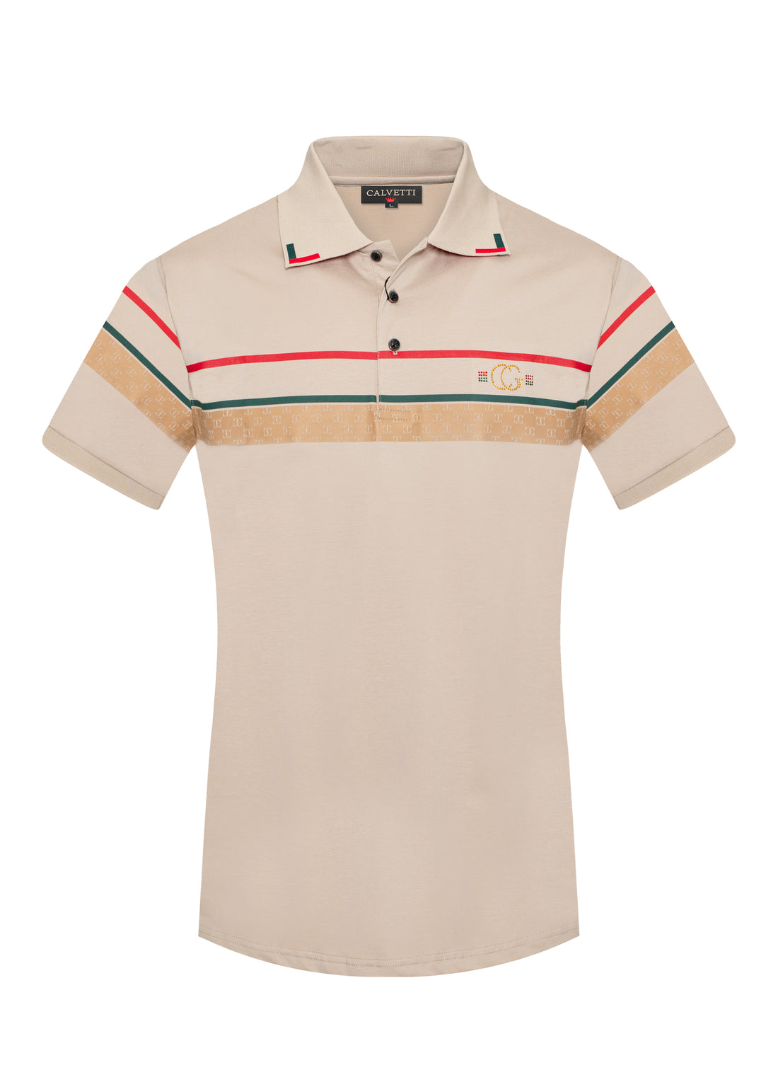 MEN'S COTTON/POLY FANCY POLO SHIRTS-CS200-213 - Rodeo Clothing wholesale 