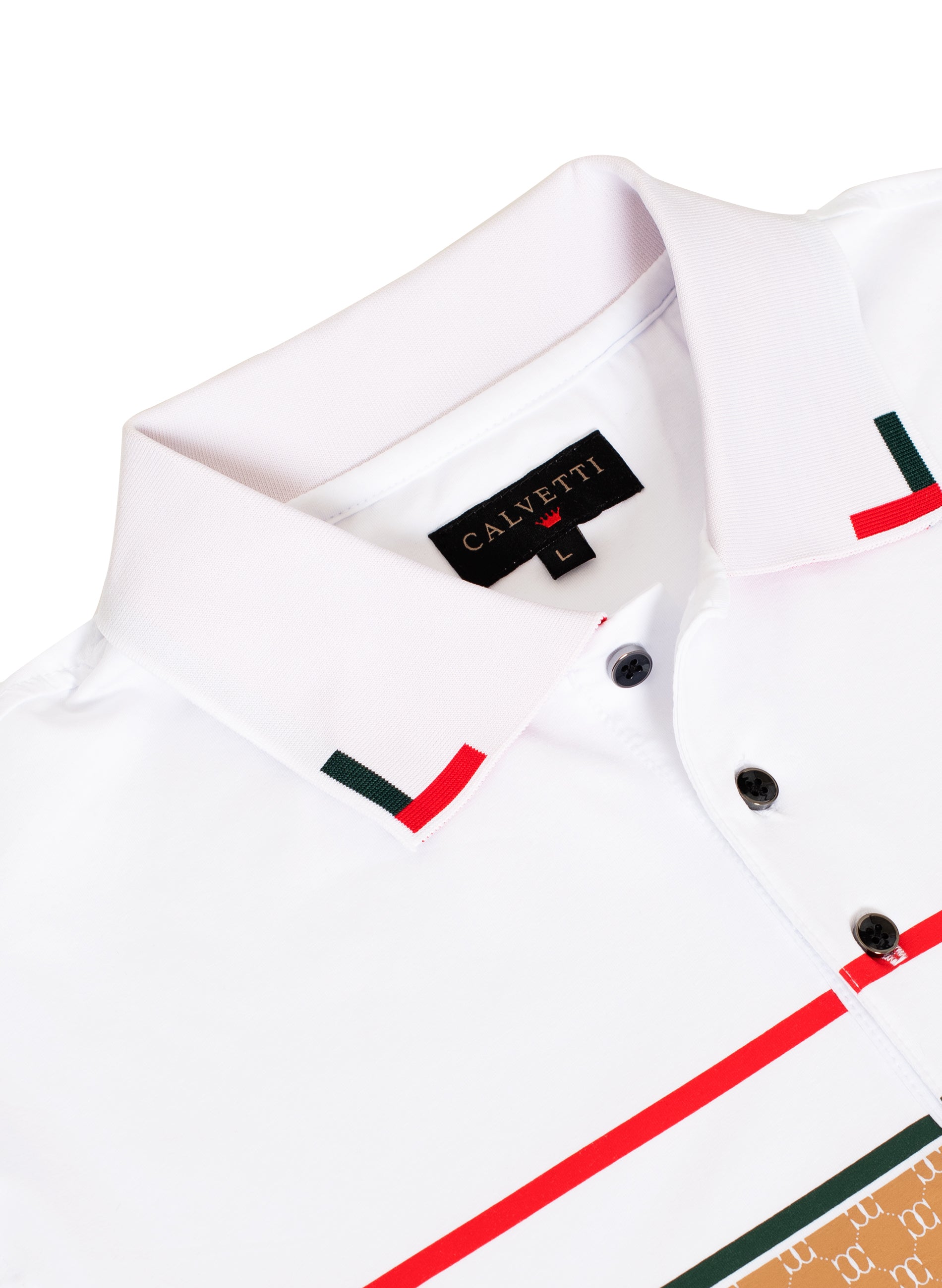 MEN'S COTTON/POLY FANCY POLO SHIRTS-CS200-216 - Rodeo Clothing wholesale 