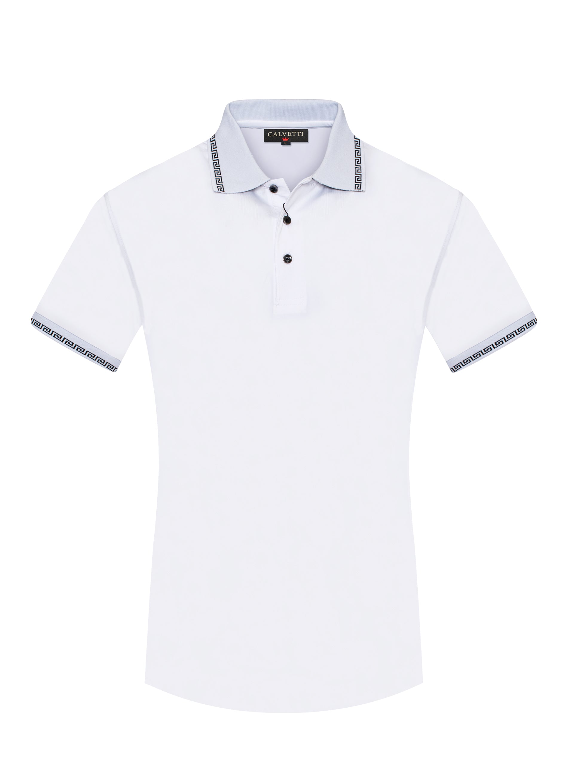 MEN'S COTTON/POLY FANCY POLO SHIRTS-CS200-222 - Rodeo Clothing wholesale 