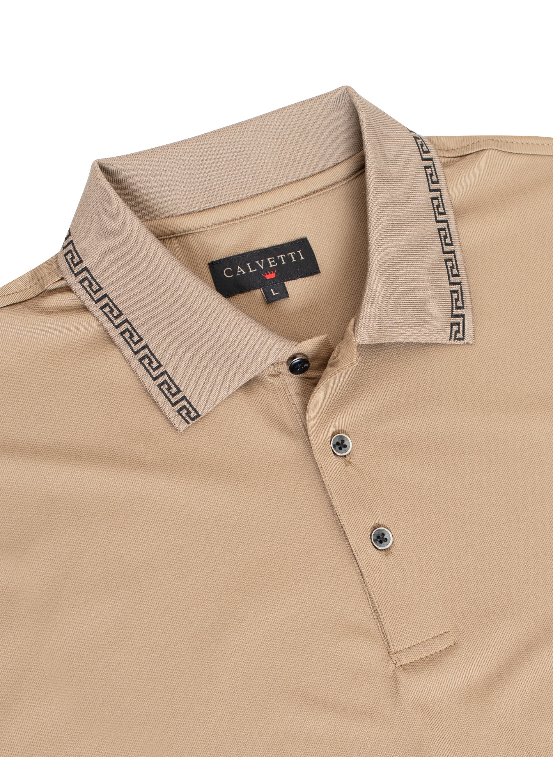 MEN'S COTTON/POLY FANCY POLO SHIRTS-CS200-223 - Rodeo Clothing wholesale 