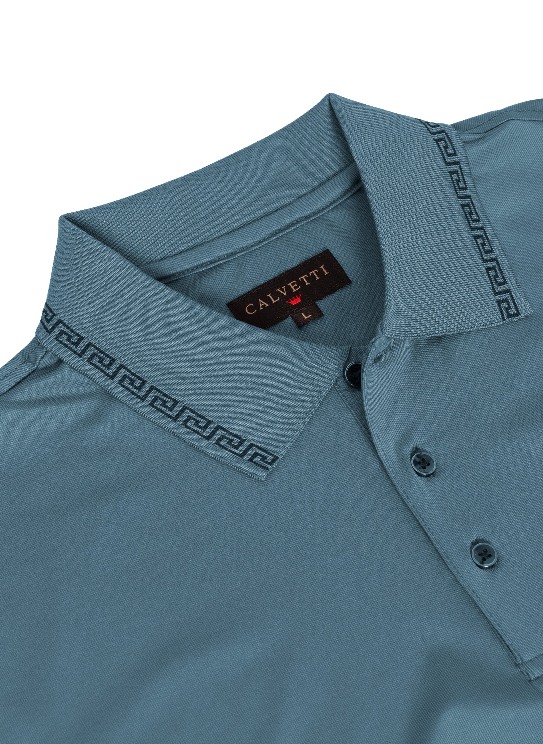MEN'S COTTON/POLY FANCY POLO SHIRTS-CS200-224 - Rodeo Clothing wholesale 
