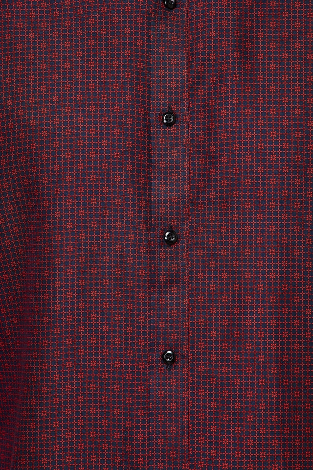 Mens Long Sleeve Printed Casual Button-Down Shirt-HLS2004-104 - Rodeo Clothing wholesale 
