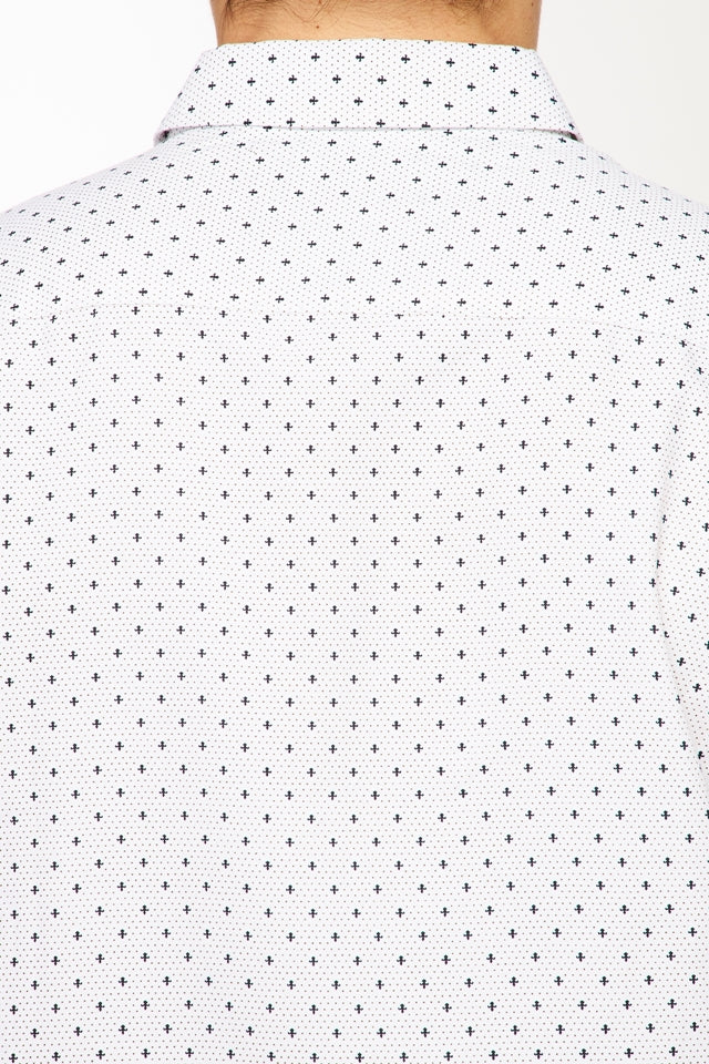 Mens Long Sleeve Printed Casual Button-Down Shirts-HLS2004-120 - Rodeo Clothing wholesale 