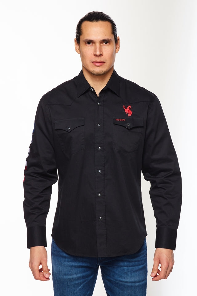PS550-EMB-USA - Rodeo Clothing wholesale 