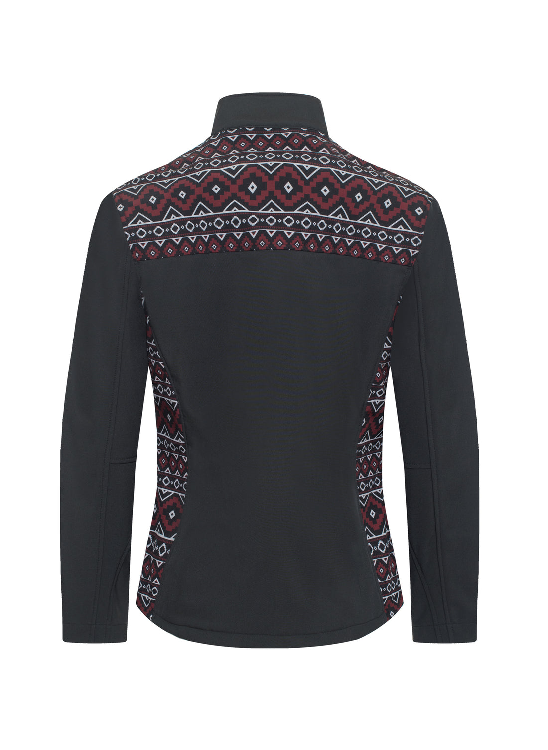 Women's Western Aztec Print Jacket-LJ650EMB-AZ-BLACK-BURG - Rodeo Clothing wholesale 