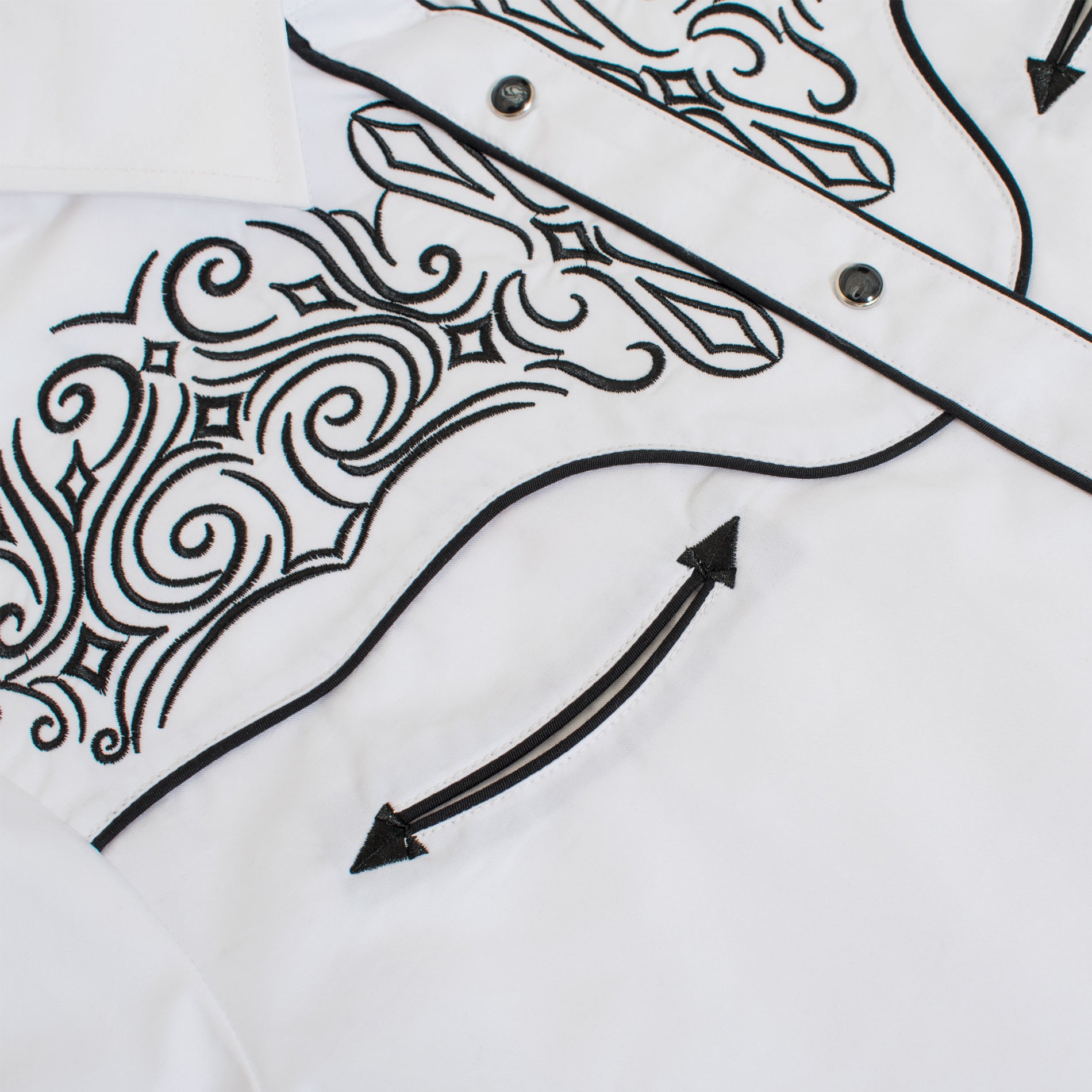 Women’s Western Embroidered Shirts-LS500-518 - Rodeo Clothing wholesale 