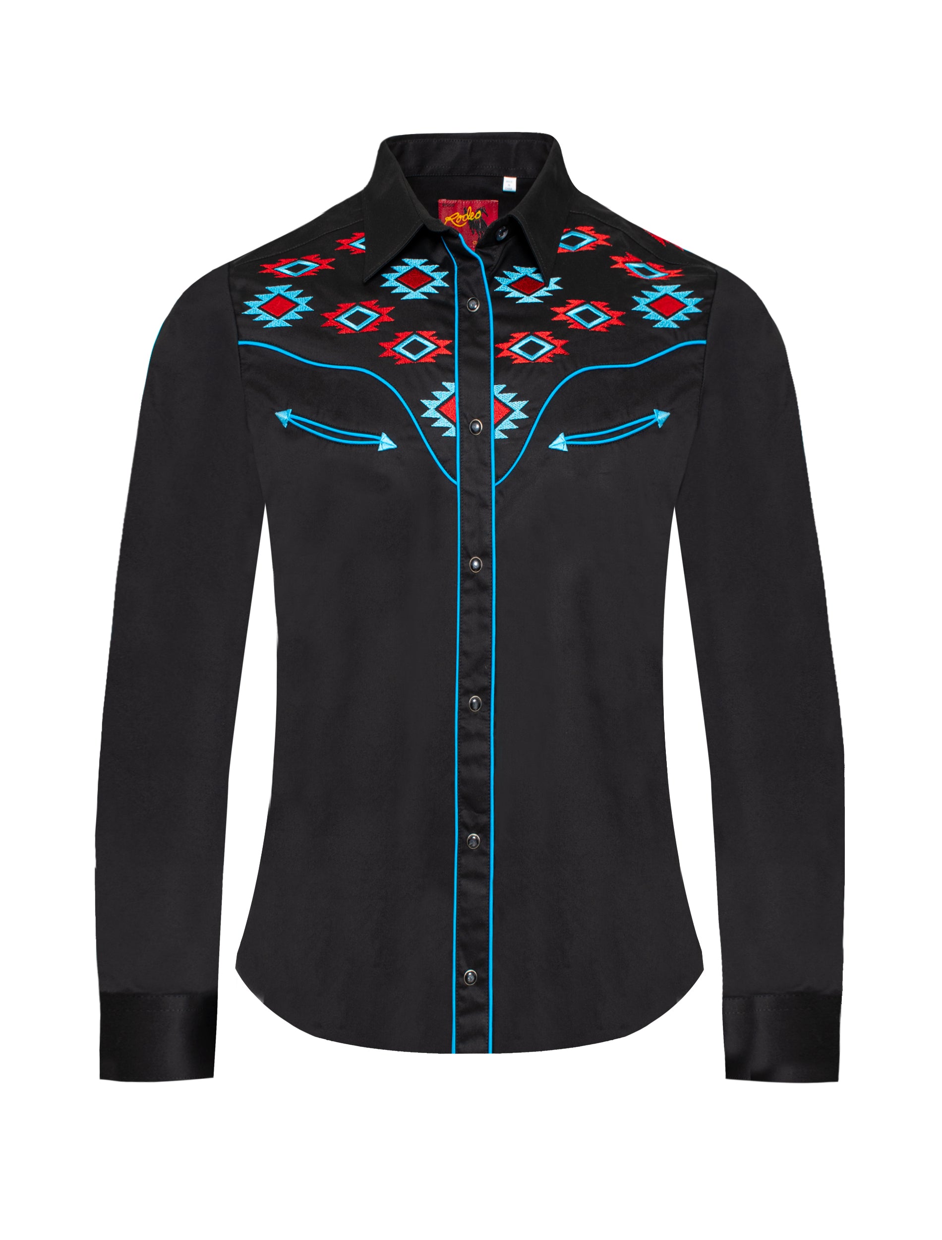 Women’s Western Embroidered Shirts-LS500-520 - Rodeo Clothing wholesale 