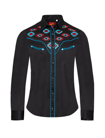 Women’s Western Embroidered Shirts-LS500-520 - Rodeo Clothing wholesale 