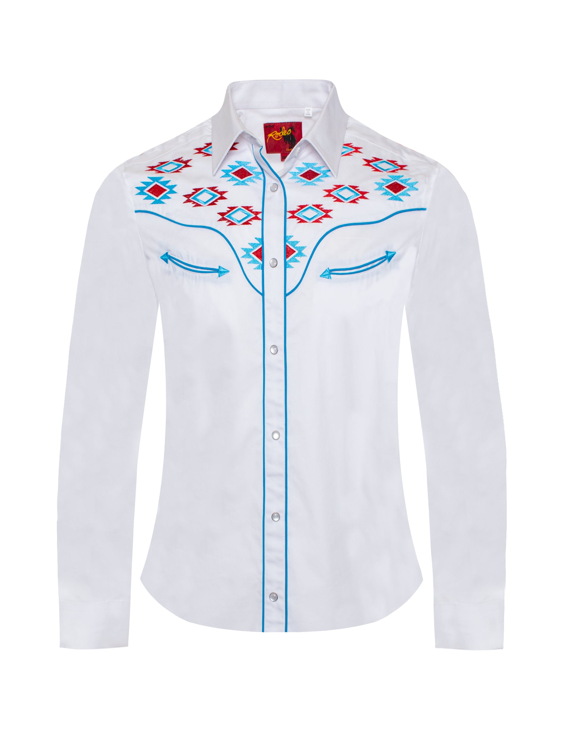 Women’s Western Embroidered Shirts-LS500-521 - Rodeo Clothing wholesale 