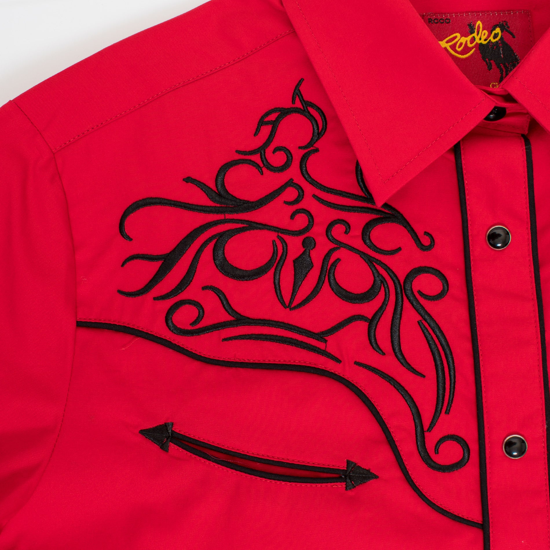 Women’s Western Embroidered Shirts-LS500-522 - Rodeo Clothing wholesale 