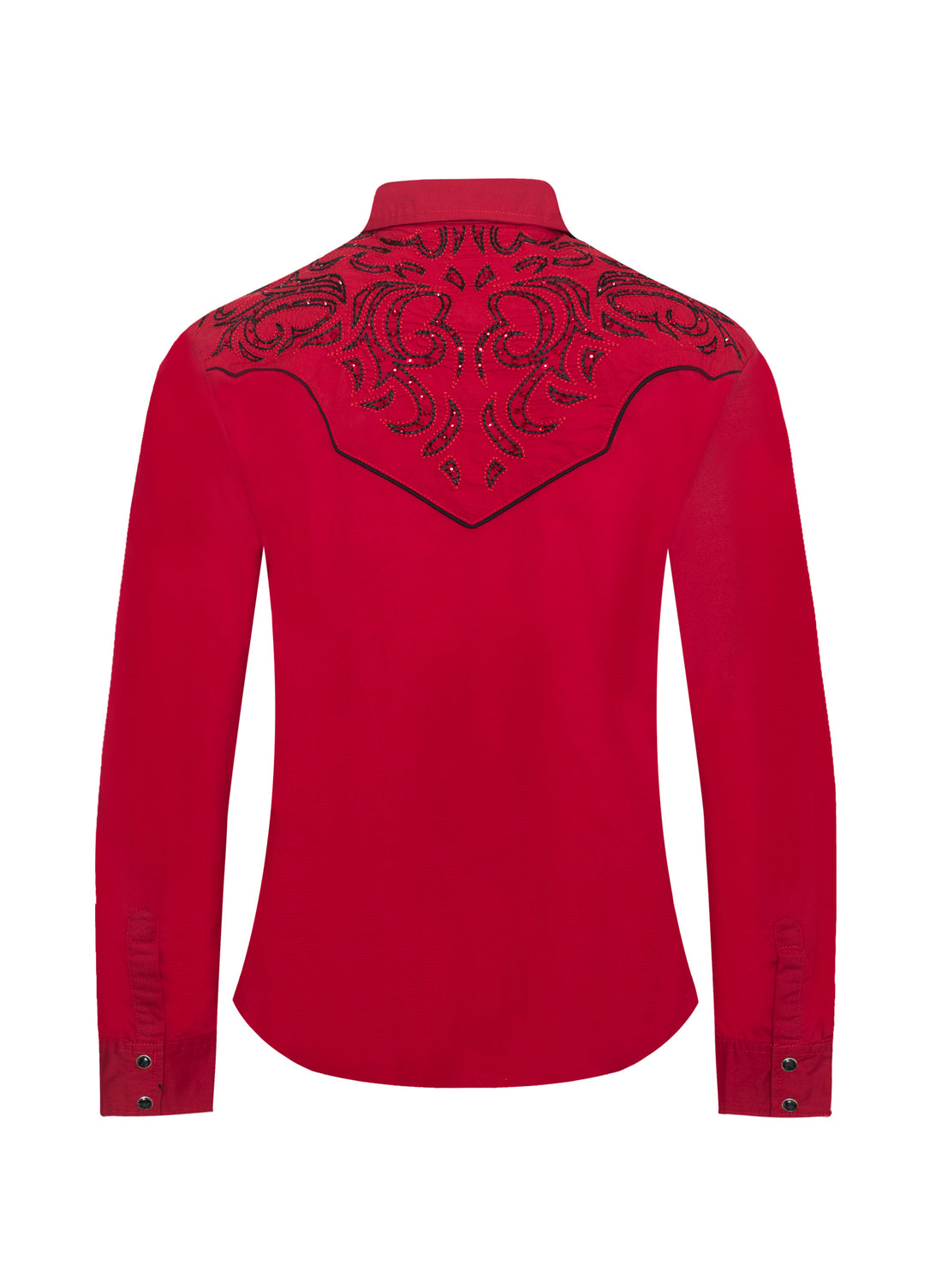 Women’s Western Embroidered diamond studded Shirts-LS500D-525 - Rodeo Clothing wholesale 