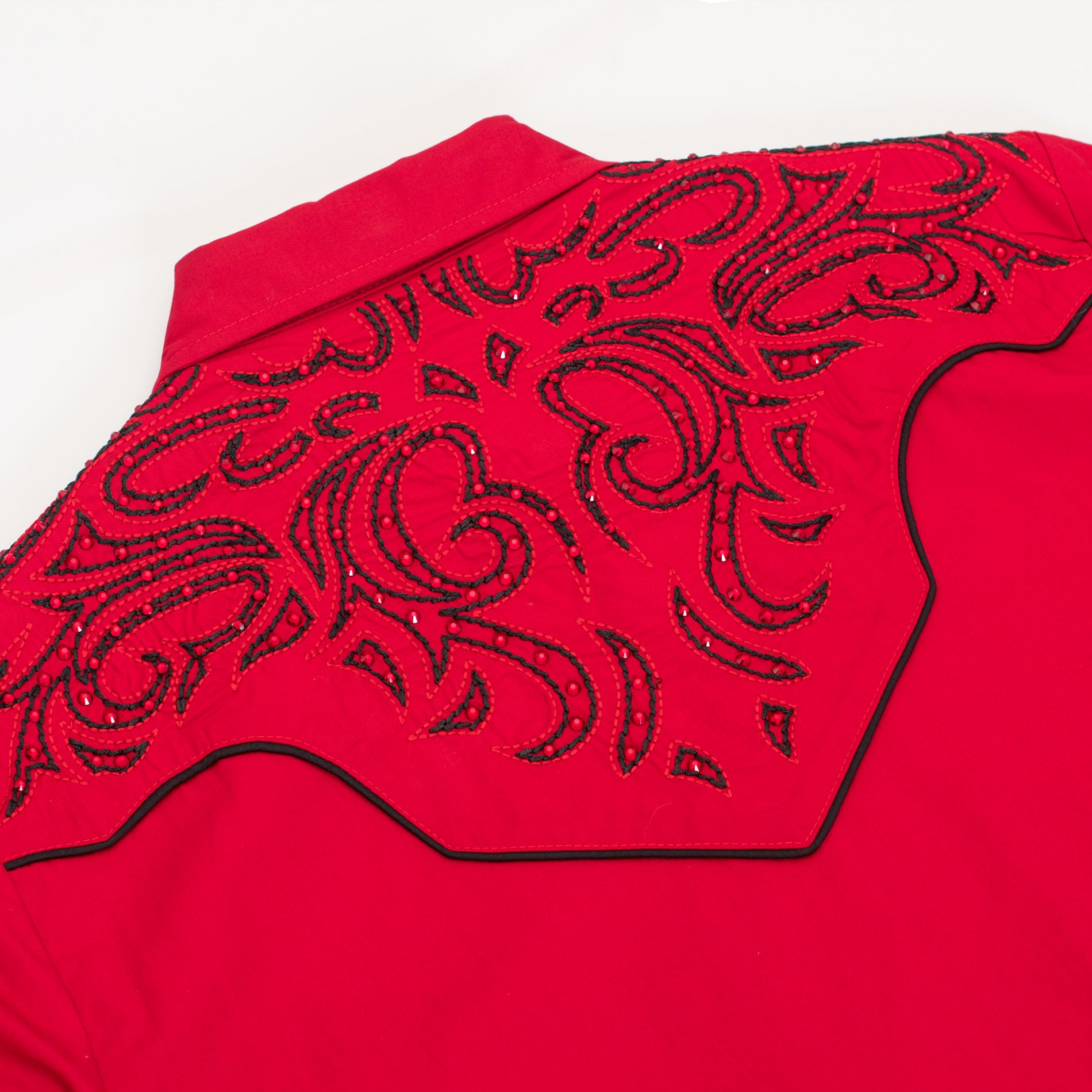 Women’s Western Embroidered diamond studded Shirts-LS500D-525 - Rodeo Clothing wholesale 