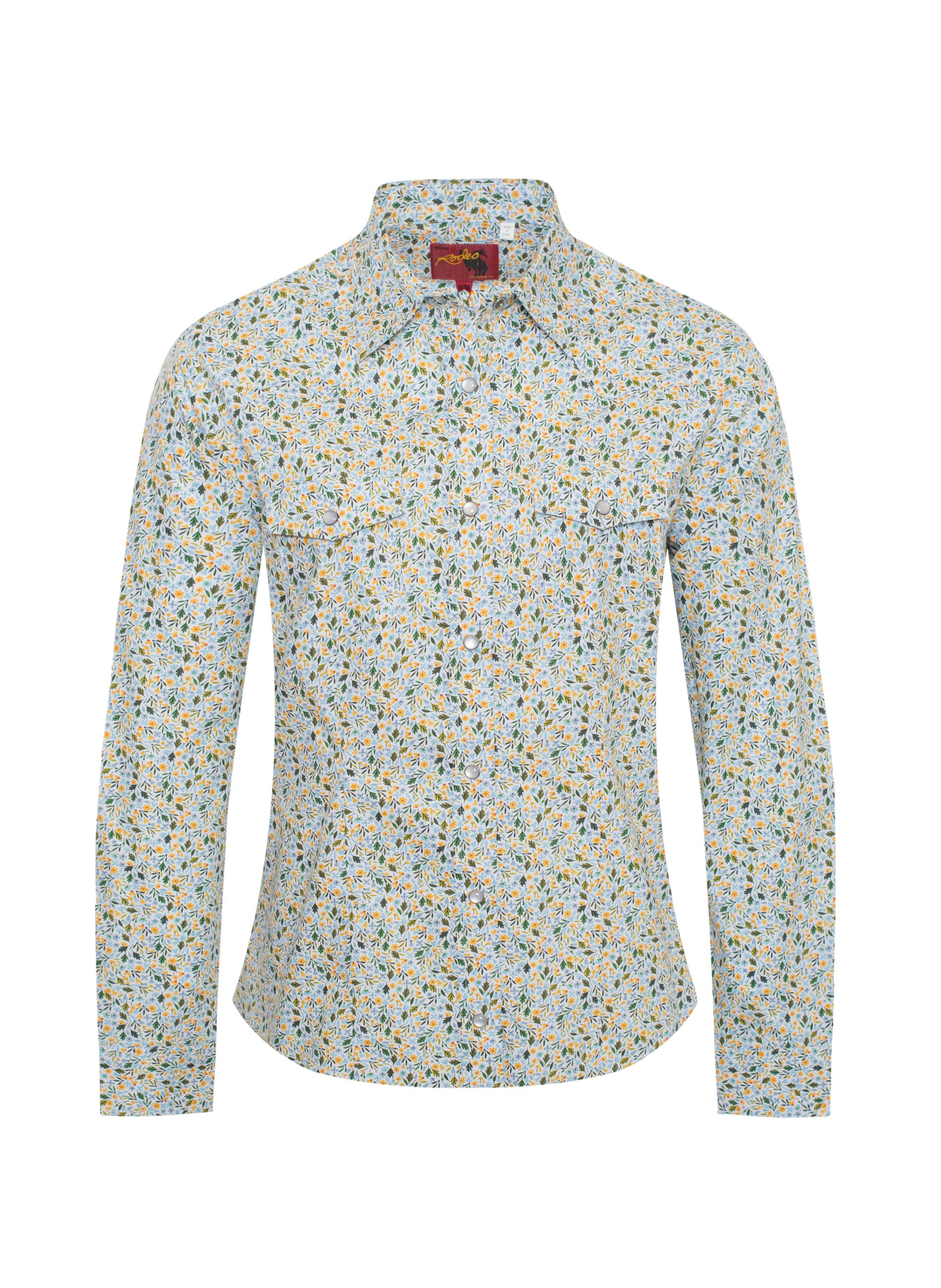 Women's Western Print Shirts-LS100-125 - Rodeo Clothing wholesale 