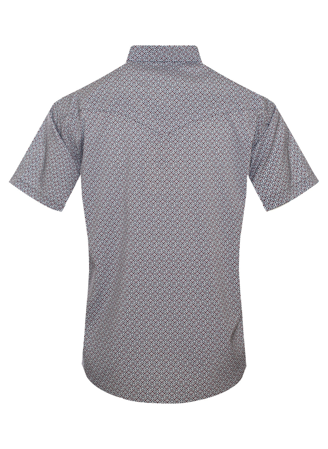 Men’s UPF 50+ Sun Protection Short Sleeve Western Shirt-RT101S-1138