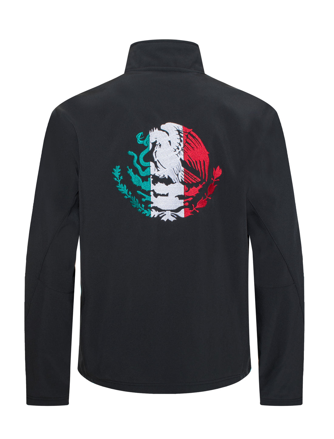 Men's Soft Shell Bonded Jacket-NJ650-EMB-MEX2-BLACK - Rodeo Clothing wholesale 