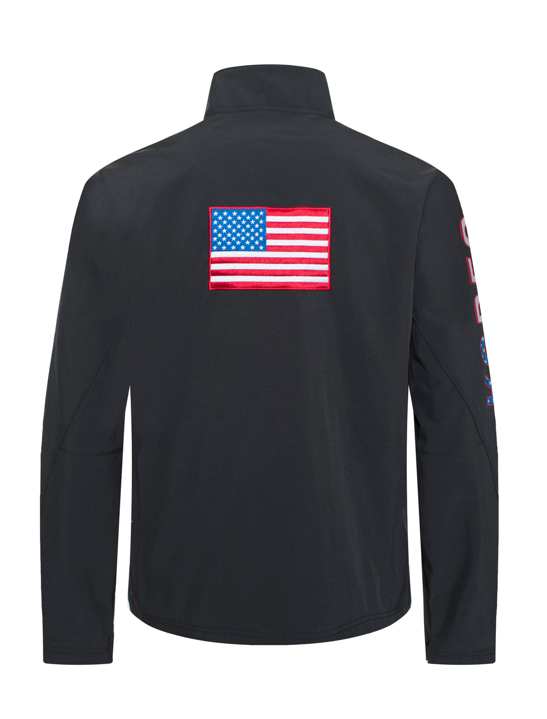 Men's Soft Shell Bonded Jacket With Embroidery-NJ650EMB-BLACK-US - Rodeo Clothing wholesale 