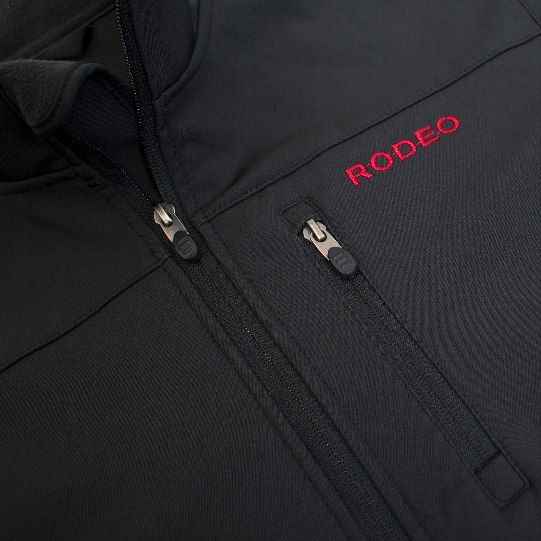 Men's Soft Shell Bonded Jacket With Embroidery-NJ650EMB-BLACK-US - Rodeo Clothing wholesale 