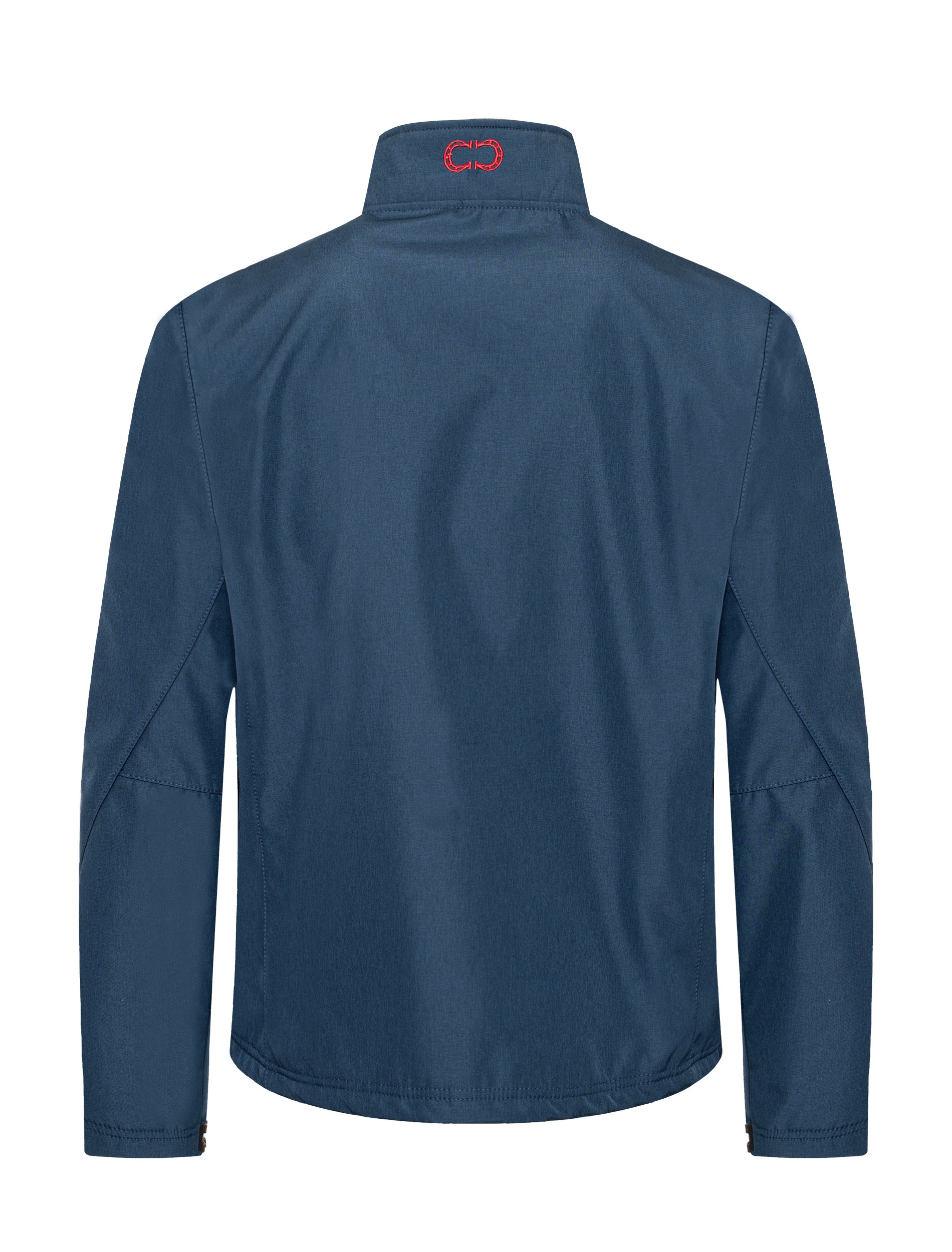 Men's Soft Shell Bonded Jacket-NJ650-EMB-NAVY-RED - Rodeo Clothing wholesale 